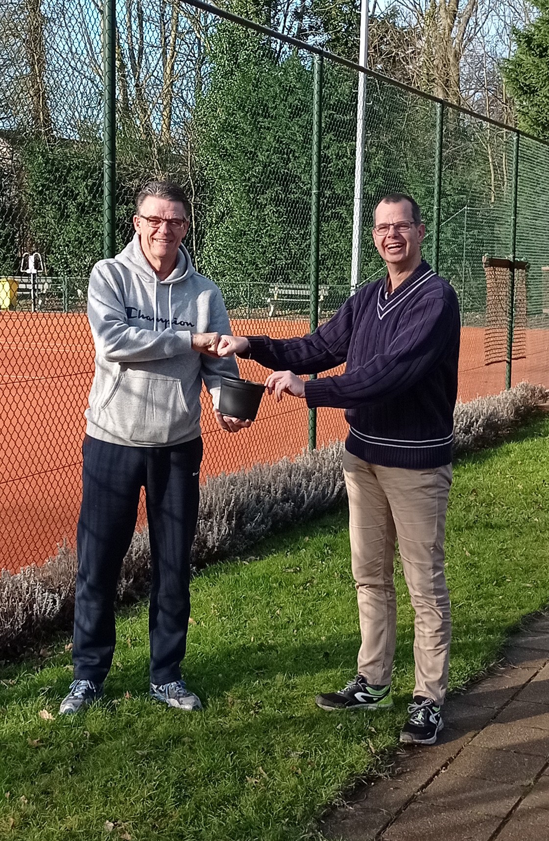 Paul Mens, voorzitter SV Voorhout