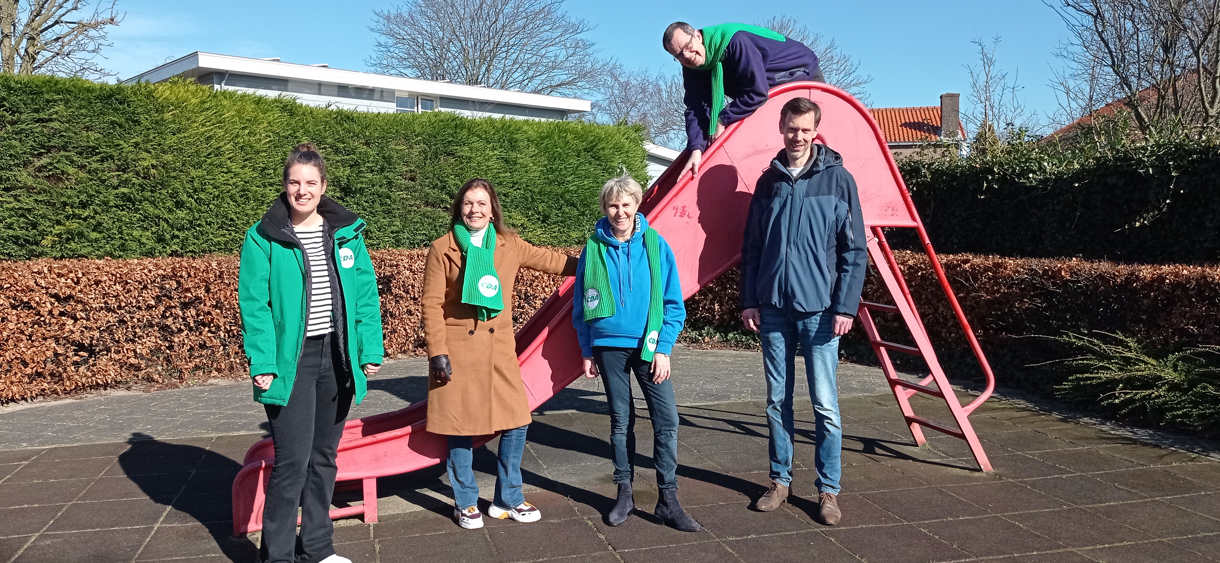 Bezoek van speeltuintjes